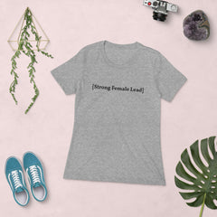 [Strong Female Lead] Women's T-shirt, White or Grey