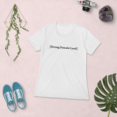 [Strong Female Lead] Women's T-shirt, White or Grey